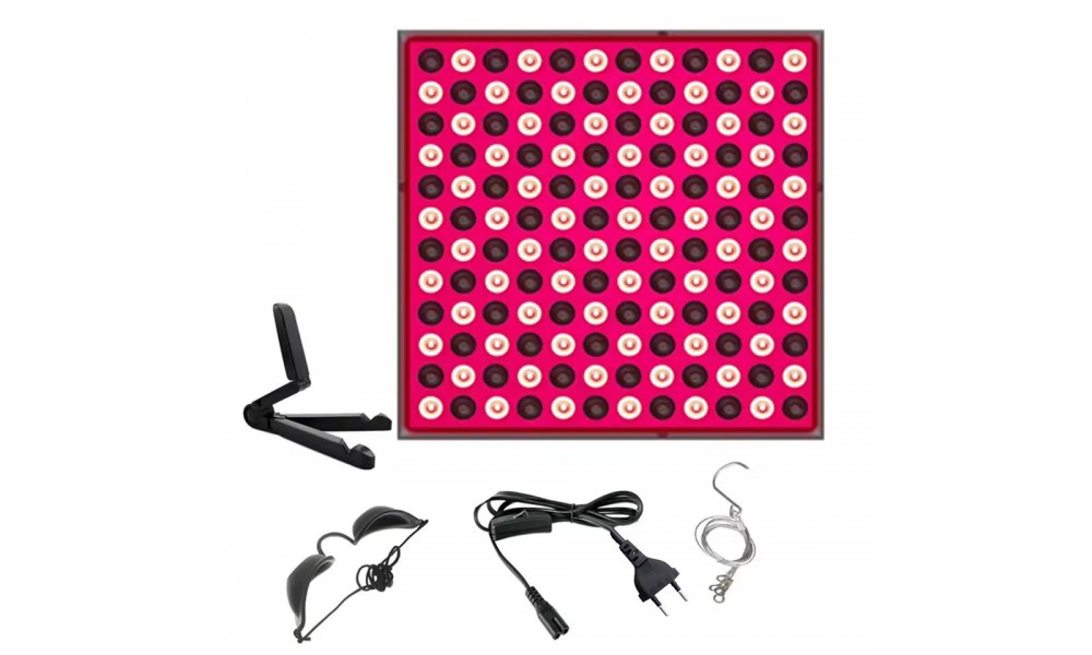 LED red panel light facial anti-aging skin care beauty 144 LED light body physiotherapy tools yoga relaxation lamp