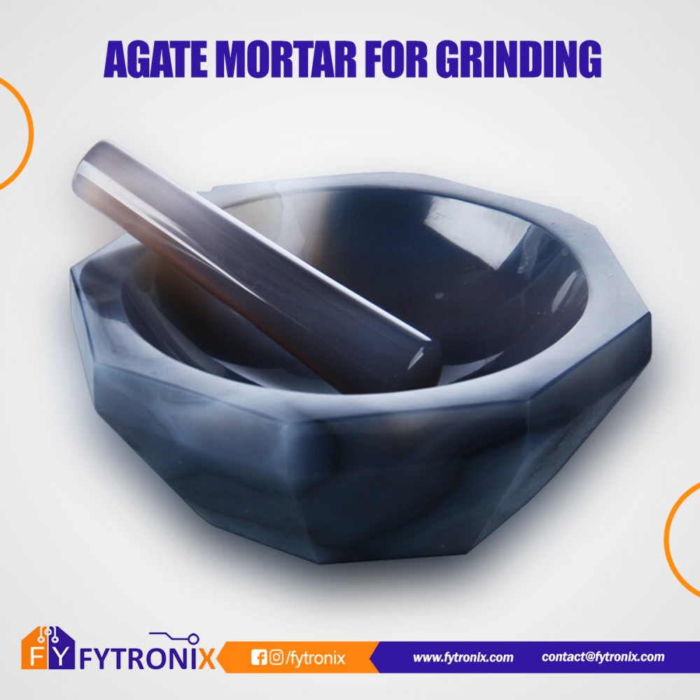 AGATE MORTAR FOR GRINDING