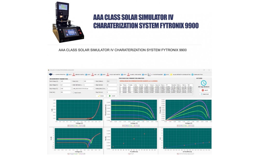 FYTRONIX 9800 AAA CLASS SOLAR SIMULATOR
