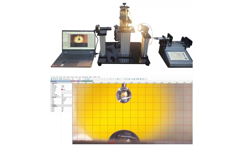 CONTACT ANGLE TESTER